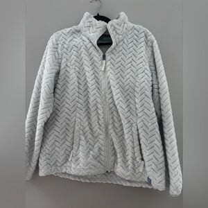 Free Country White Quilted Cozy Jacket